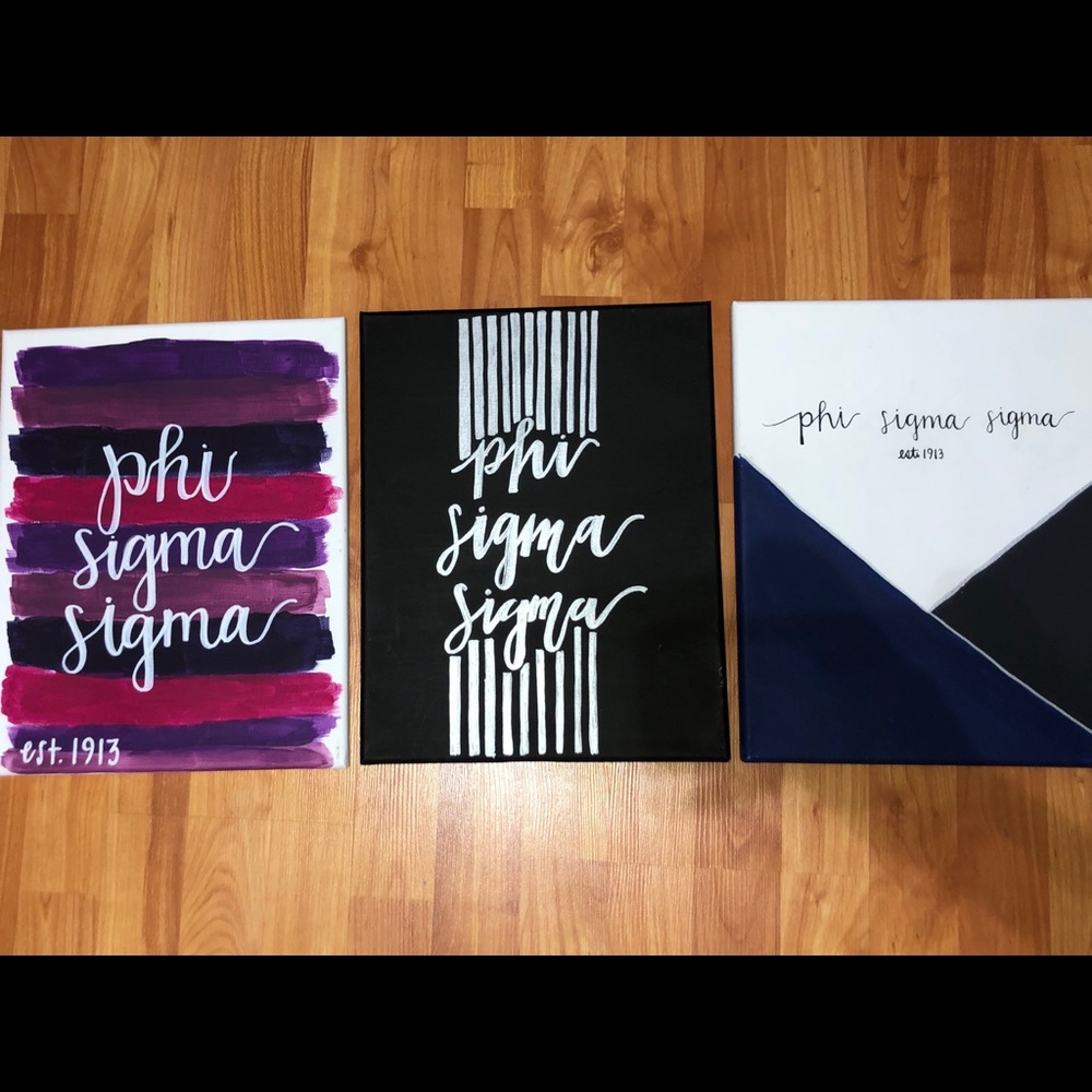 Phi Sigma Sigma Canvas’